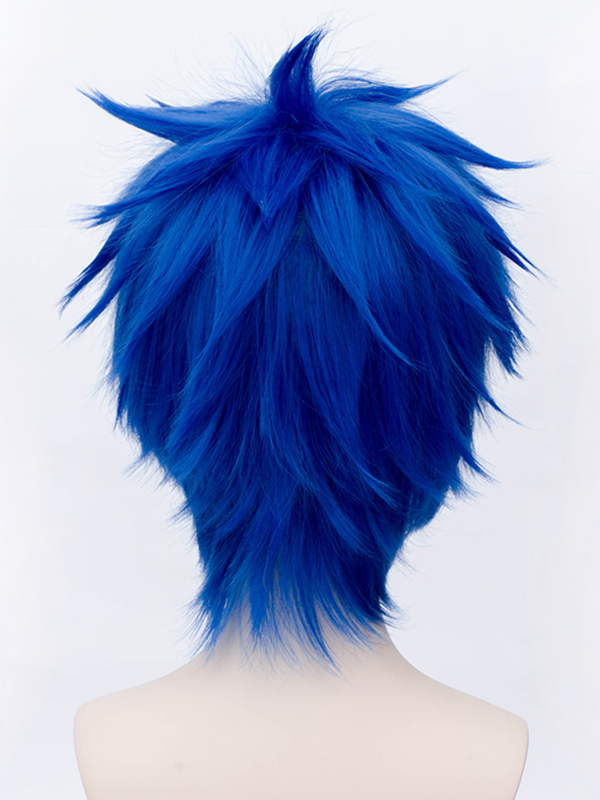 Akakura Shyouma Cosplay Short Blue Wig 12 Inches
