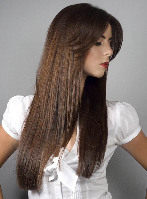 Premier Best Quality Long Silky Straight Full Lace Wig 100% Human Hair 22 Inches