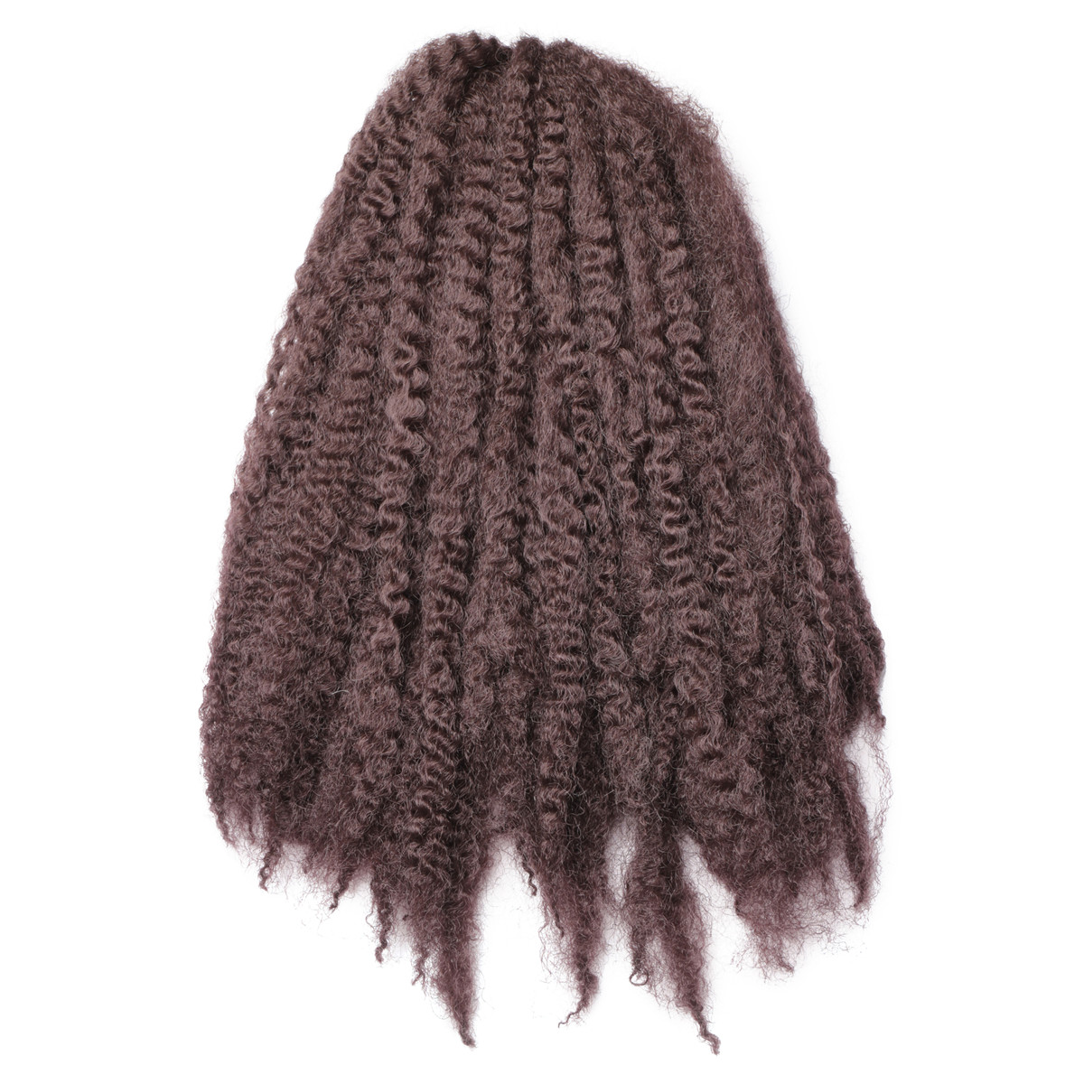 Afro Kinky Crochet Twist Braids Synthetic Fiber Hair Extensions
