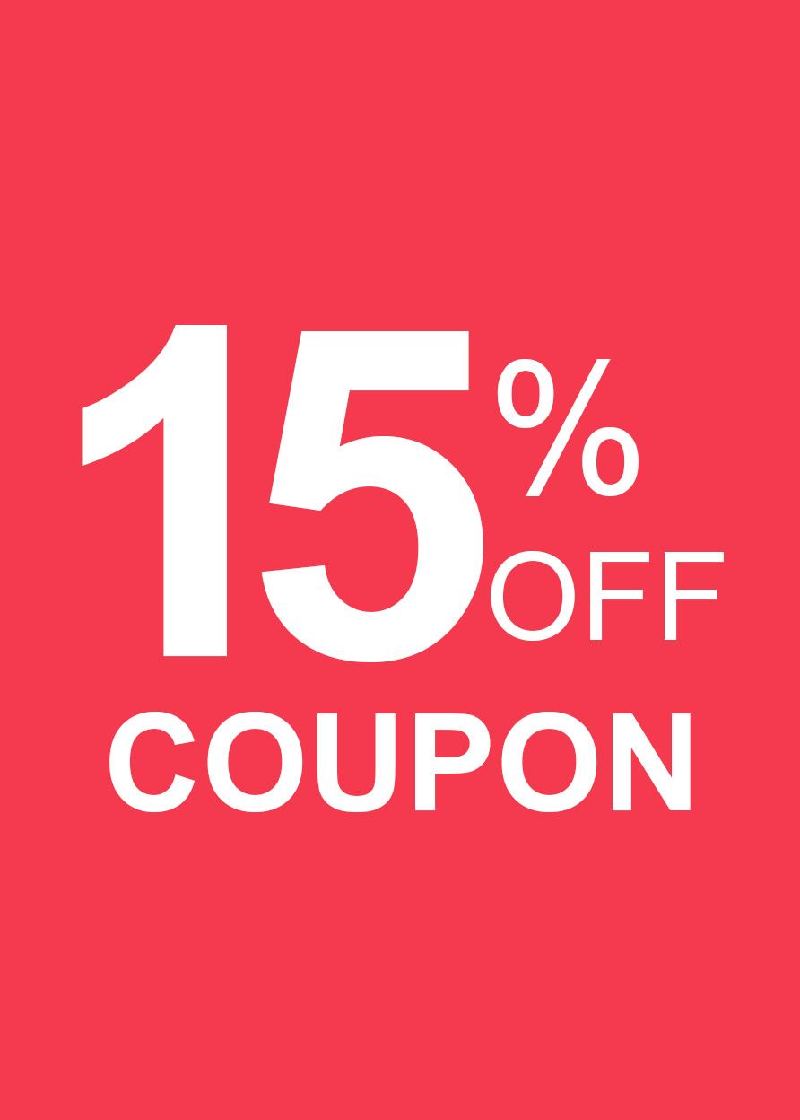 15% OFF Coupon For Any Order---(Registered Members&Credit Card Payment Only)