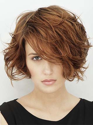 New Arrival Short Wavy Synthetic Capless Wig 8 Inches