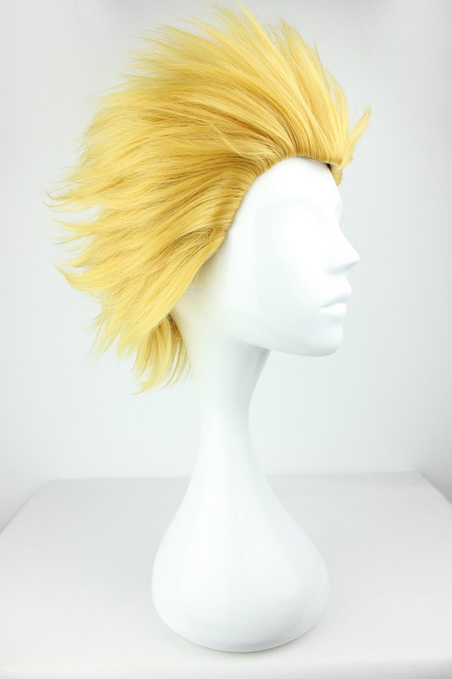Fate Zero Archer Hairstyle Short Spiky Straight Synthetic Cosplay Wig 12 Inches