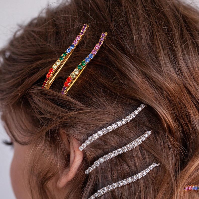 Sweet Style Women/Ladies Alloy Diamante Technic HairPin Hair Accessories