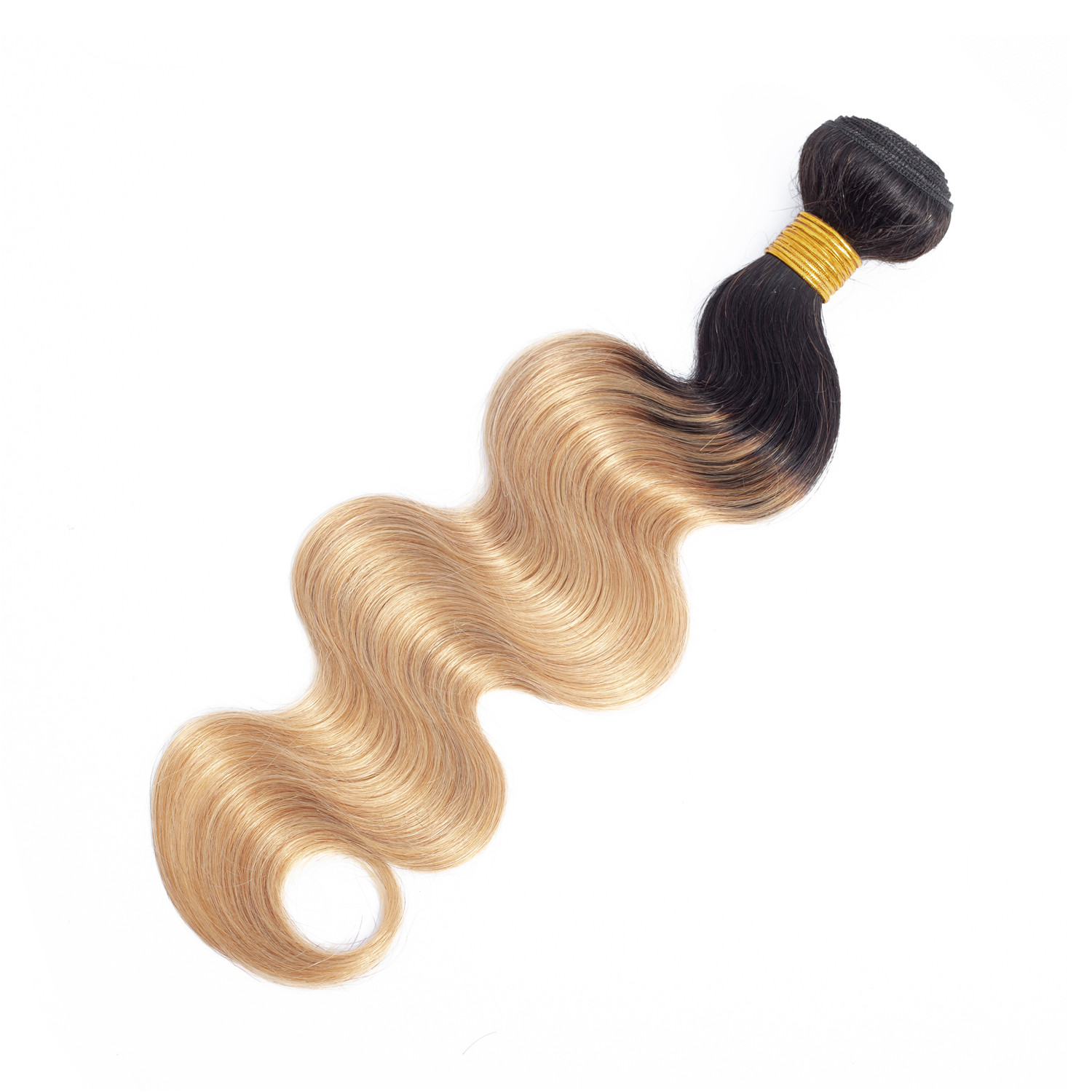 Wigsbuy Ombre Human Hair Weave Body Wave 1b 27 Honey Blonde 3PCS
