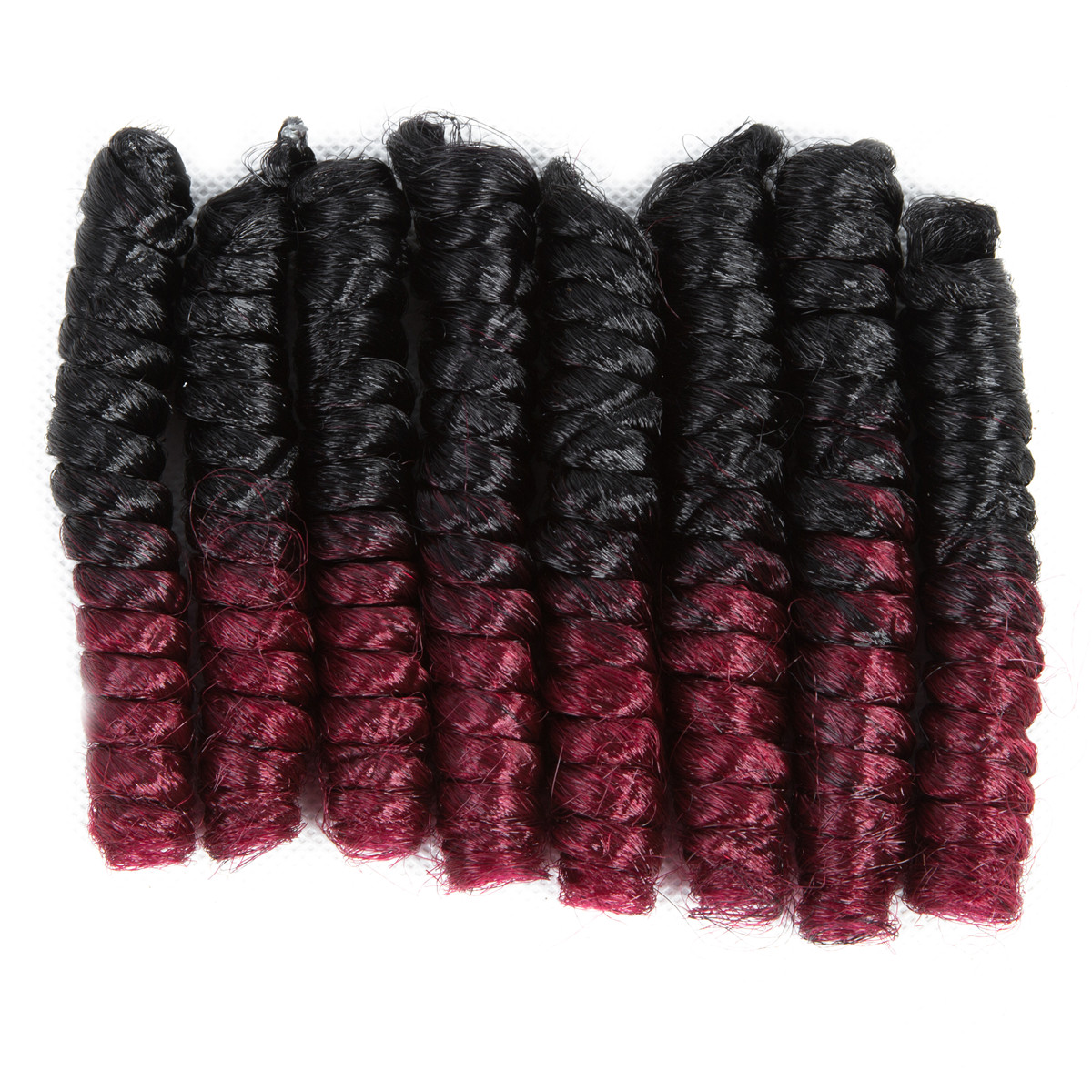 Synthetic Hair Curly Crochet Braids Hair Toni Curl Kanekalon Braiding Hair Extensions