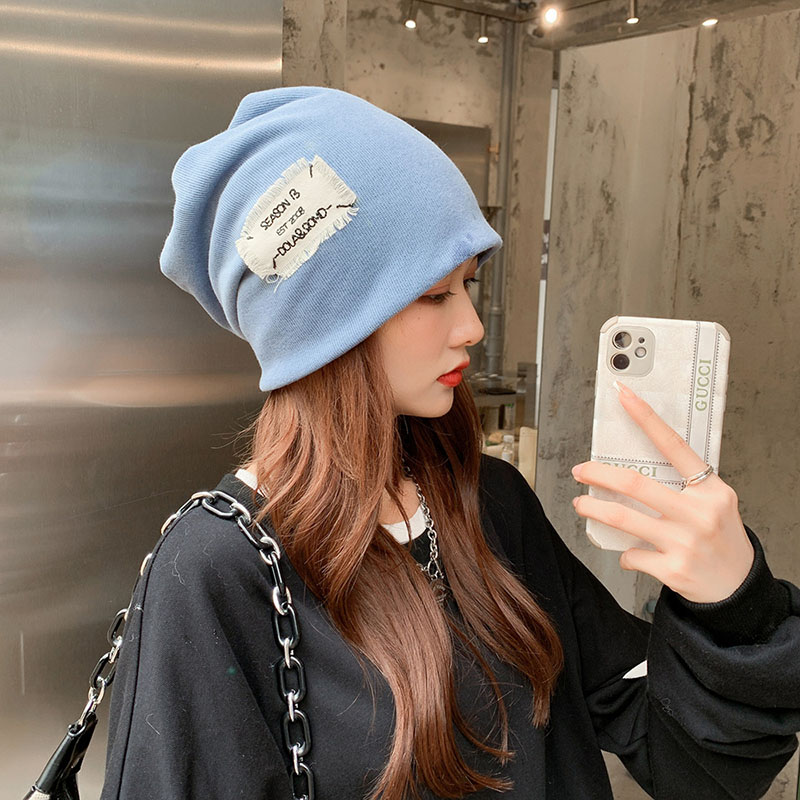 Women/Ladies Casual Style Letter Pattern Brimless Knitted Hats For Spring/Fall/Winter