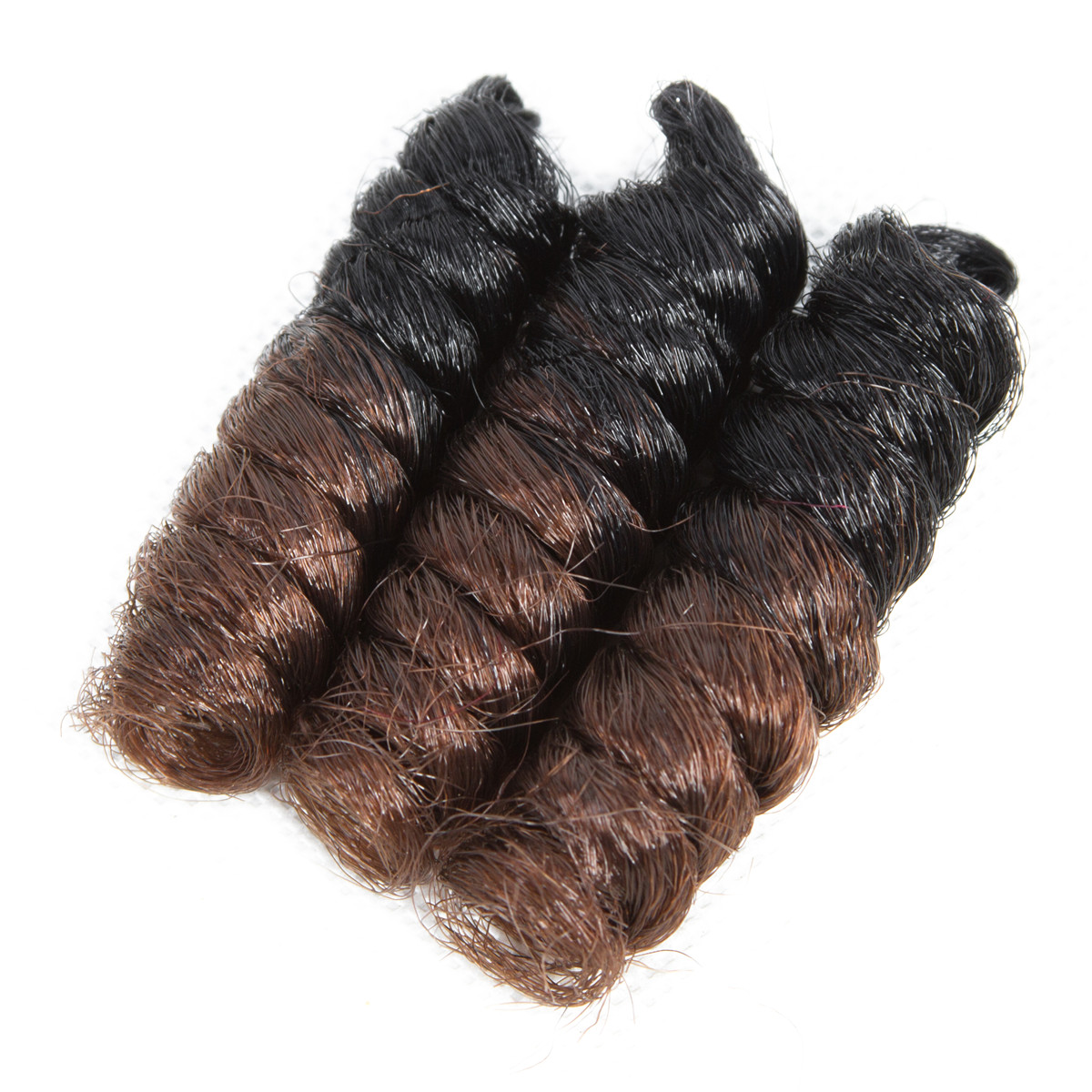 Synthetic Hair Curly Crochet Braids Hair Toni Curl Kanekalon Braiding Hair Extensions