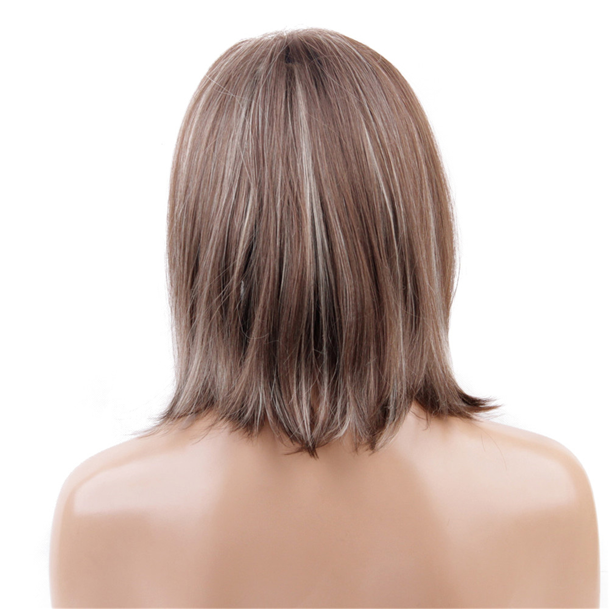 Shoulder Length Bob Style Synthetic Capless Women Wigs