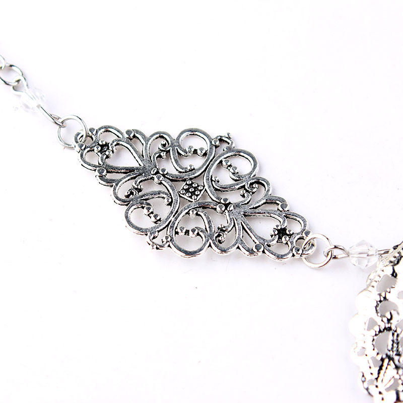 Vintage Style Women/Ladies Hollow Out Technic Alloy Material Head Chain