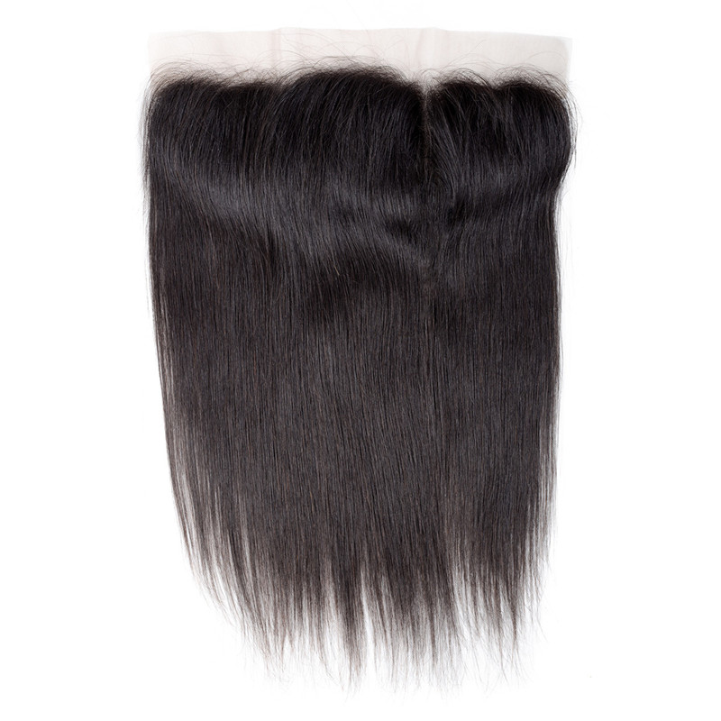 Brazilian Human Hair Straight Hair Lace Frontal 13x4 Swiss Lace Ear To Ear