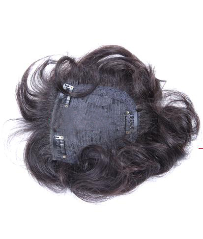 Cheap Fluffy Curly 100% Indian Human Hair Clip In Hair Pieces Top Quality