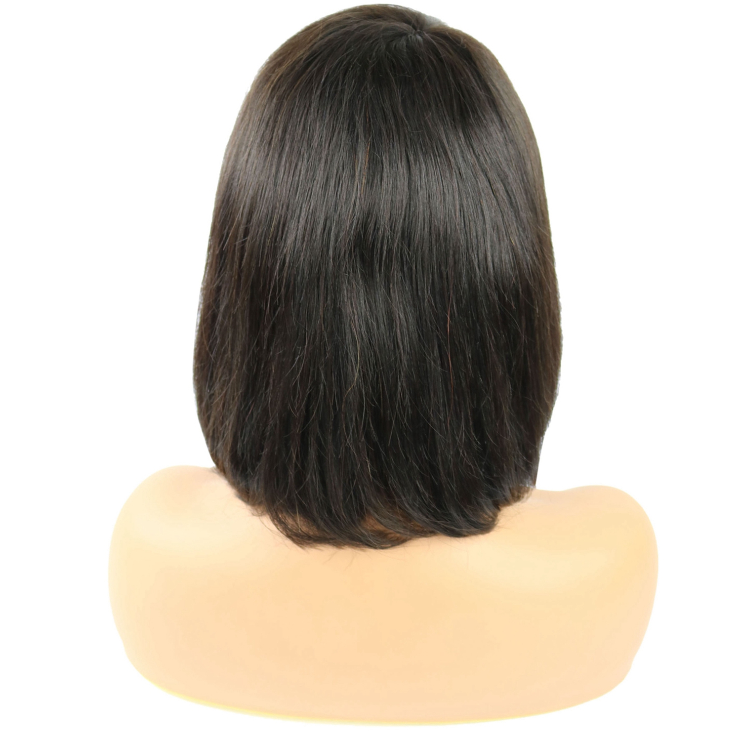 Taraji Henson Short Straight Bob Hair Style Human Hair Capless Wigs 10 Inches