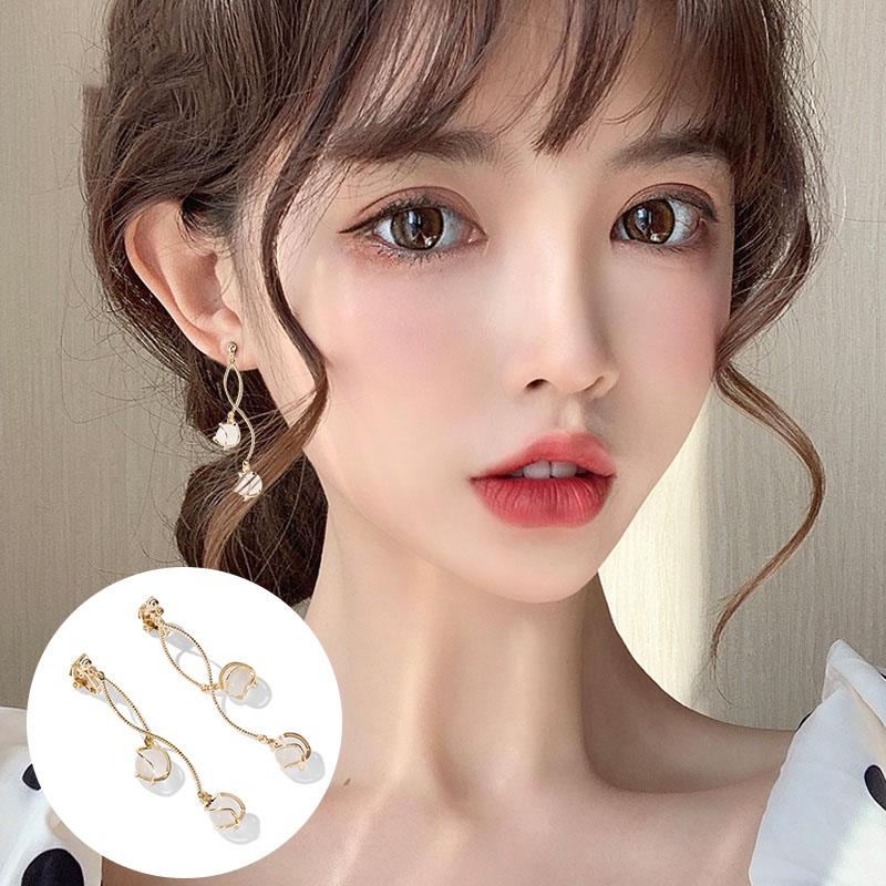 Alloy Material Women/Ladies Korean Style Drop Type Earrings For Prom/Party/Birthday/Gift