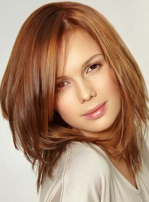 Youthful Glamorous Medium Straight Lace Front Human Hair Wig 12 Inches