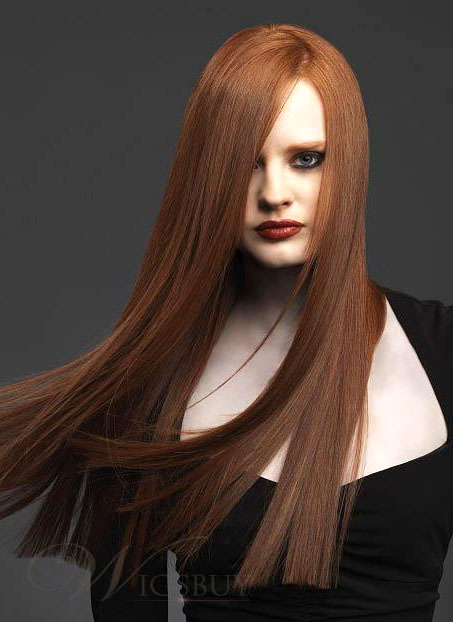 Best Soft 100% Human Hair 22 Inches Silky Straight Full Lace Wig