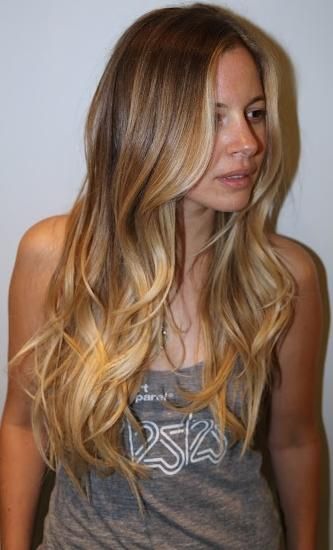 Best Selling Attractive Ombre Long Wave 22 Inches Human Remy Lace Wig