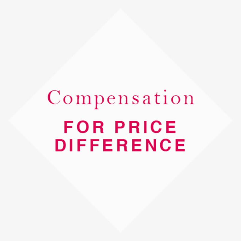 Compensation for Price Difference
