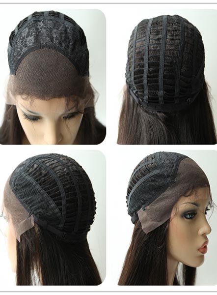 New Arrival Medium Layered Straight Lace Front Human Hair Wig 12 Inches