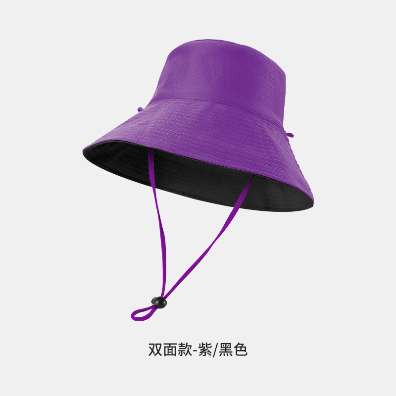 Bucket hat InSunshine reversible big brim outdoor sun protection