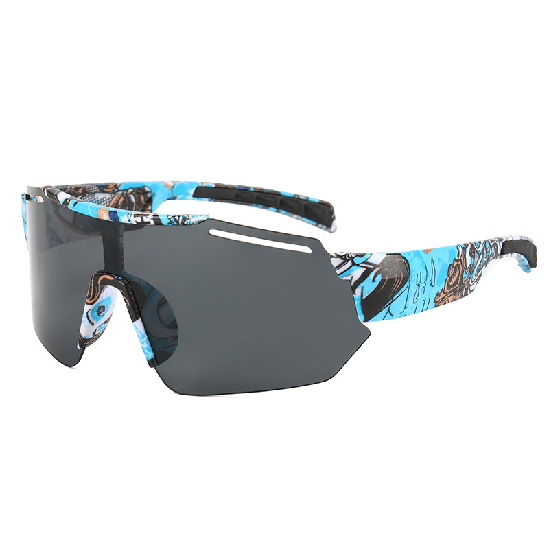 Fashion Large Frame Outdoor Cycling Sports Sunglasses