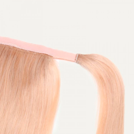 Dirty Blonde Straight Clip In Ponytail Extension Human Hair