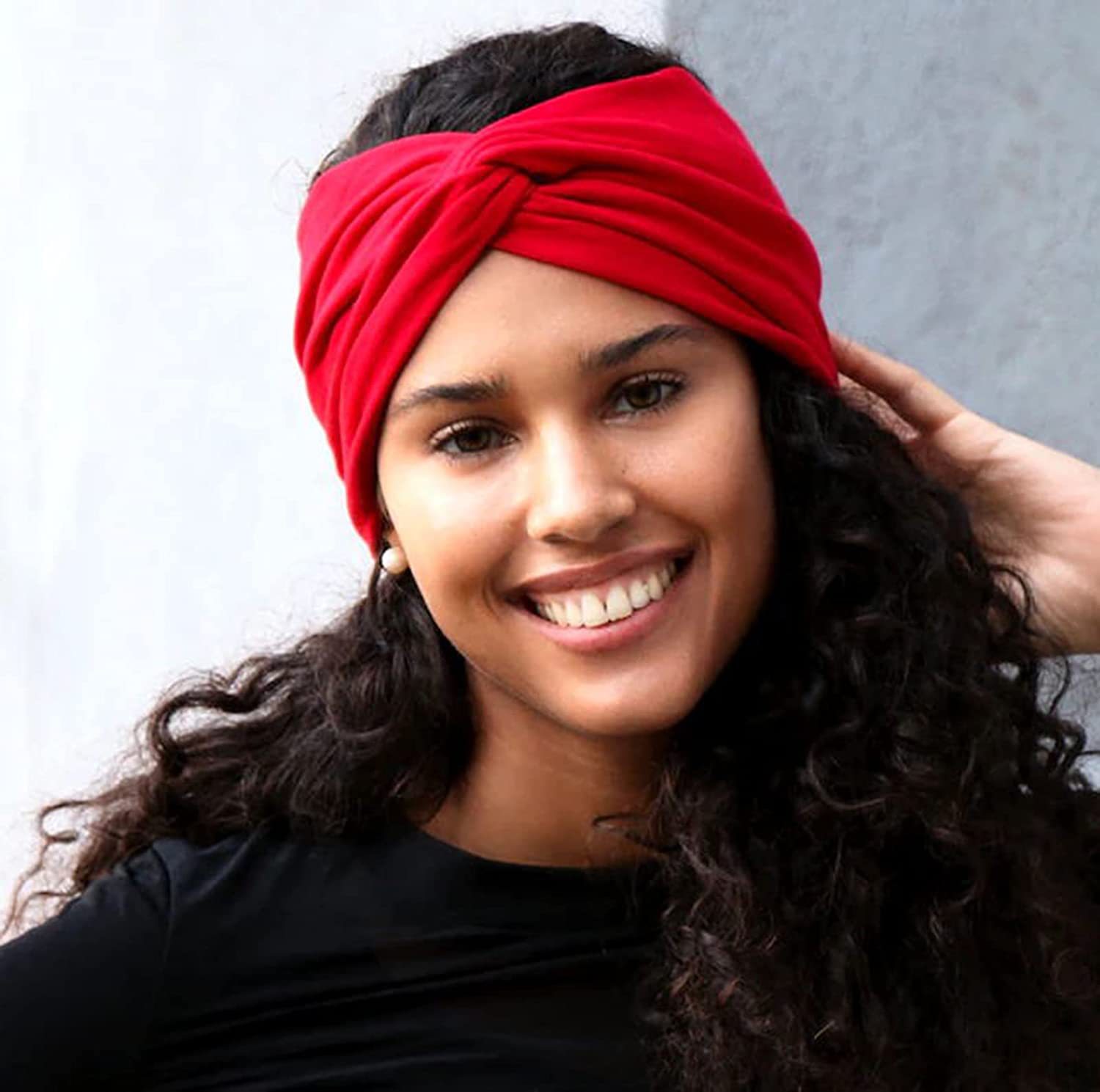 Ladies Widening Headband Yoga Elastic Hairband Fitness Non-slip Perspiration Hairband Headwear