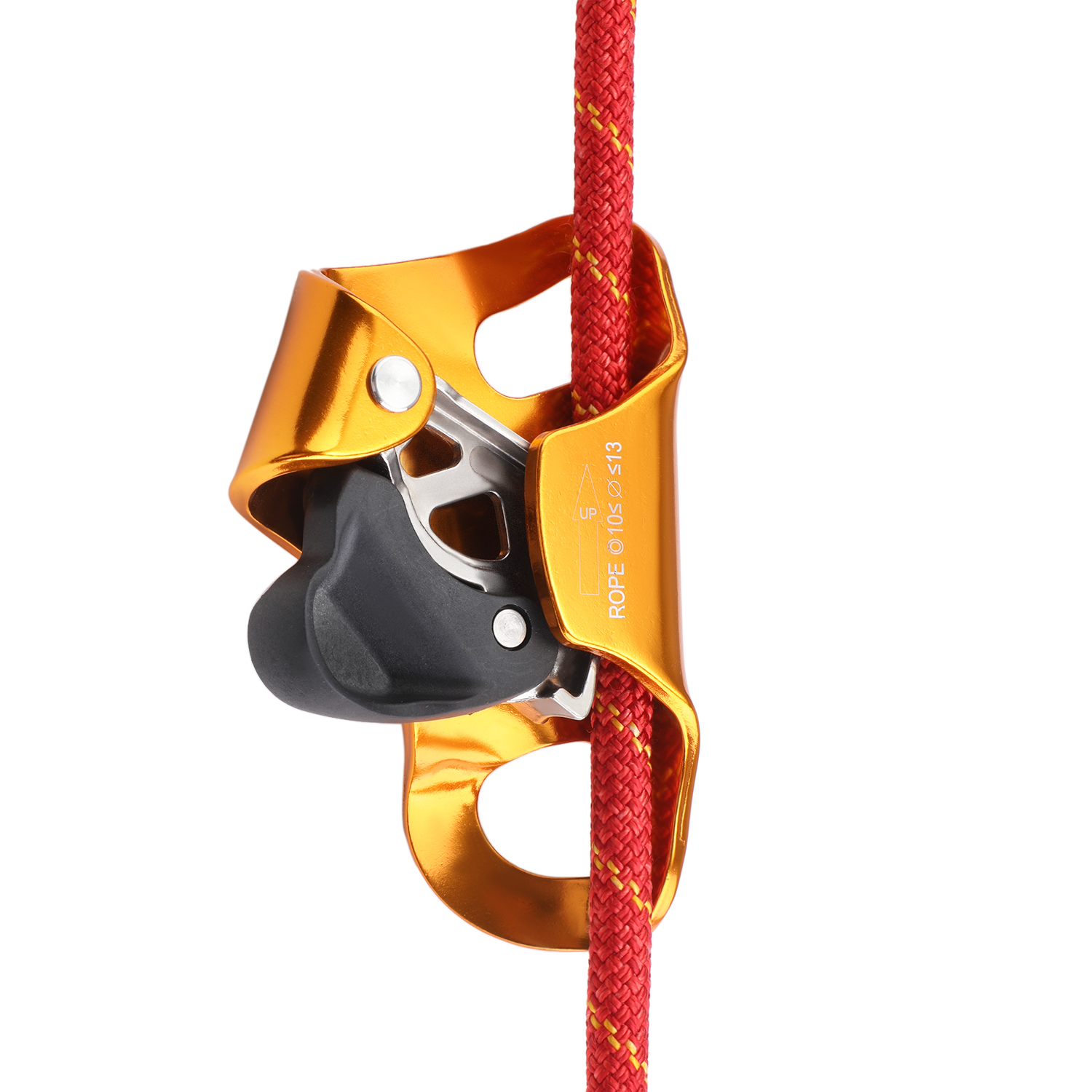 Mountaineering Climbing Chest Ascender Clamp for 10-13mm Rope Caving 